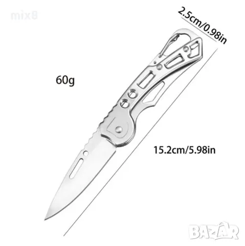 Джобен нож / ножче / ключодържател , снимка 4 - Ножове - 49880477