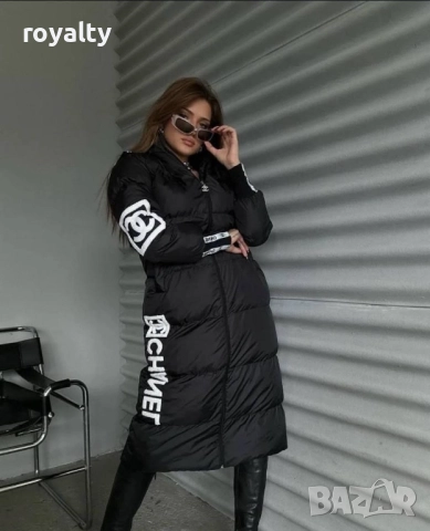 Ch🅰️nel Зимно Черно Дамско Яке