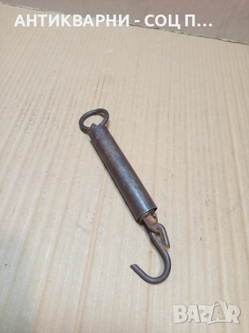 Стар Малък Кантар До 70кг. НОМЕР 687., снимка 5 - Антикварни и старинни предмети - 53406989