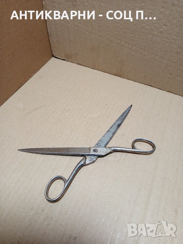Стари Немски Ножици Ножица STAHL GESCHMIEDET. , снимка 5 - Антикварни и старинни предмети - 52777078