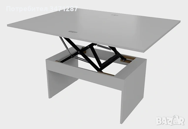 Продавам  маса с повдигащ механизъм , снимка 2 - Маси - 53956836