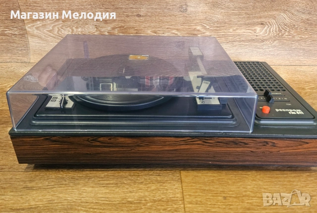Грамофон Респром ГМ 311 – Колекционерско състояние, Работещ!, снимка 13 - Грамофони - 53810208