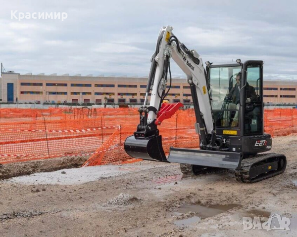 Услуги с минибагер Bobcat