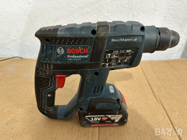 Перфоратор - Bosch 18 V li Ion BL , снимка 4 - Други машини и части - 46776061