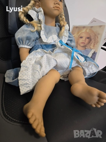 Annette Himstedt – ALKE – North Child серия (със сертификат) Колекционерска кукла, снимка 5 - Декорация за дома - 53107988