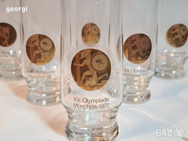 немски колекционерски чаши за бира от Олимпиадата в Мюнхен 1972 28/4