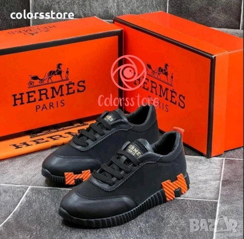 Мъжки черни маратонки Hermes/BR24z