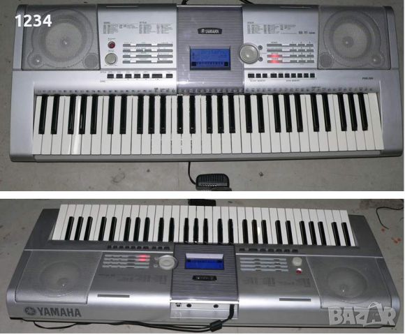 синтезатор клавир YAMAHA PSR-295 пиано динамична клавиатура и USB 5 октави, снимка 1 - Синтезатори - 46703479