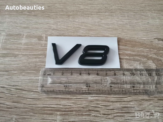 черна емблемa Volvo V8, снимка 2 - Аксесоари и консумативи - 52613679