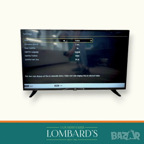 Телевизор JVC 40" LT40VF-4400, N: 535372