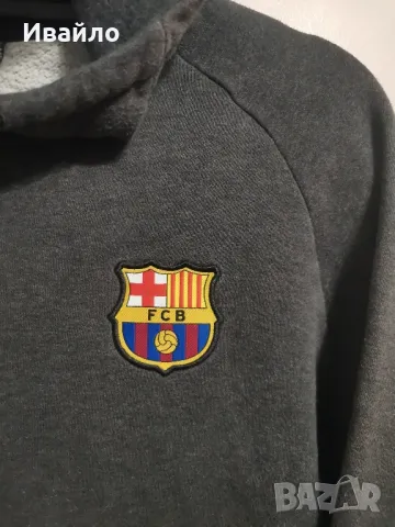 Nike FC Barcelona Fleece Hoodie. , снимка 2 - Суичъри - 47184338