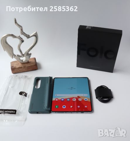 Samsung Galaxy Z Fold 4 Graygreen 256 Gb 5G Гаранционен , снимка 1 - Samsung - 46399103