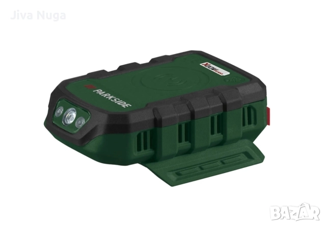 Parkside 20V акумулаторен адаптер за зареждане PWCA 20-Li A1, снимка 6 - Безжични зарядни - 52991928