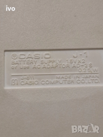 casio j-1, снимка 6 - Друга електроника - 51785549