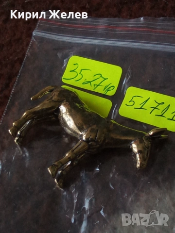 Малка бронзова фигурка на магаре 51711, снимка 9 - Колекции - 53752393