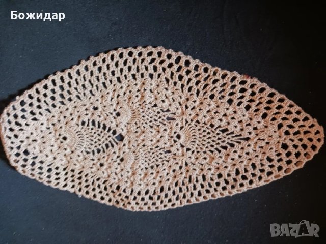 Ръчно Плетено Каре(терличка). На 1 кука.