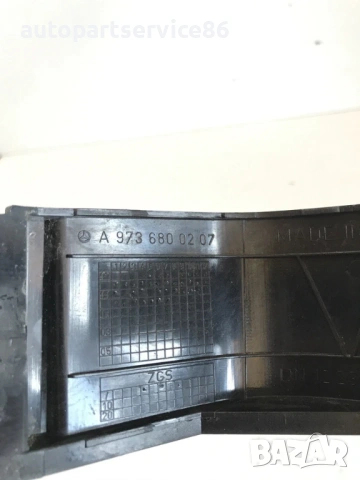 Въздуховод за предна дясна страна, дясно управление, за Mercedes Atego 815 (1997-2006) A9736800207, снимка 2 - Части - 53885910