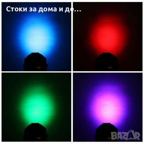 ✨ ДИСКО ПРОЖЕКТОР С 36LED ДИОДА, снимка 6 - Прожектори - 45419527