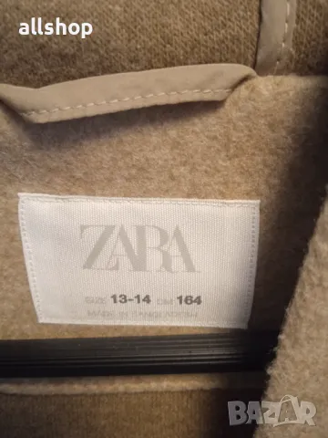 Палто Zara , снимка 2 - Детски якета и елеци - 49791803
