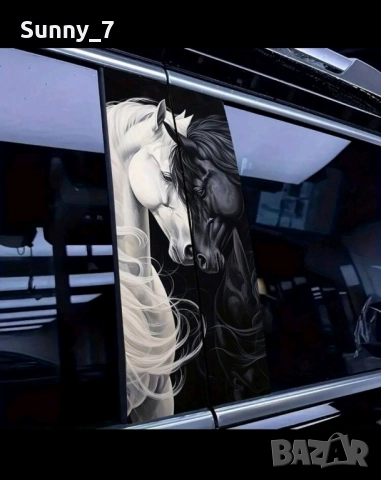 Винилови стикери за кола-2 бр., снимка 10 - Аксесоари и консумативи - 49089257