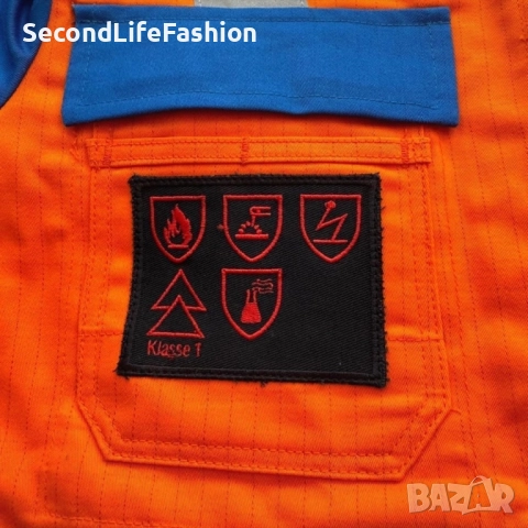 Мъжко работно яке Multinorm огнеупорноразмер L 54 ново., снимка 5 - Якета - 52287867