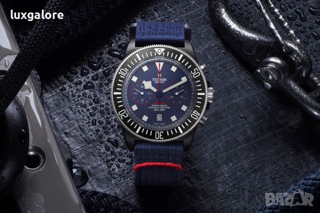 Мъжки часовник Tudor Pelagos FXD Alinghi Red Bull Racing с автоматичен механизъм, снимка 1 - Мъжки - 46638886