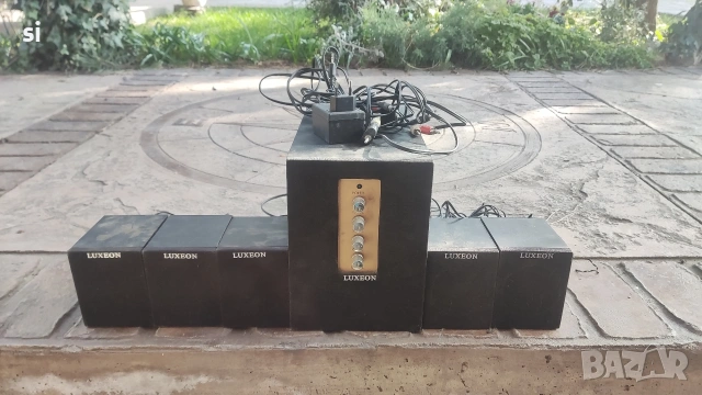Luxeon усилвател+5 тонколони 