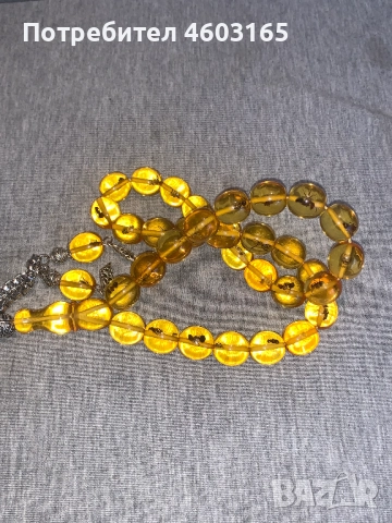 Ислямска молитвена броеница  мъниста Мисбаха – 33 мъниста