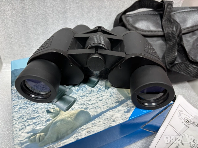 НОВ! Руски Бинокъл Baigish БПЦ5 80x80M, снимка 3 - Екипировка - 53629196