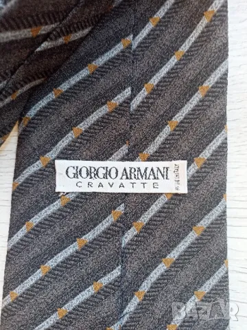 Мъжка вратовръзка Giorgio Armani, снимка 4 - Други - 49213472