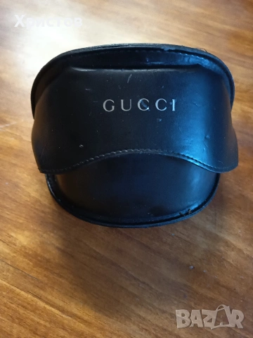 Луксозен кожен калъф за очила GUCCI, снимка 2 - Слънчеви и диоптрични очила - 53814963