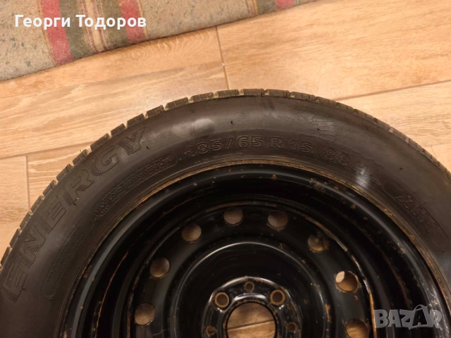 Гума с Джанта пежо ситроен Мишелин 185 60 15 лятна, нова , стар дот, снимка 7 - Гуми и джанти - 54184750