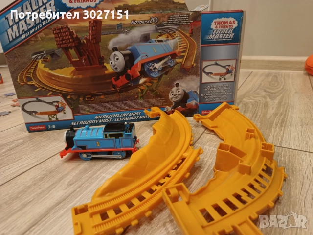 Влакче на релси , снимка 2 - Влакчета, самолети, хеликоптери - 52776910