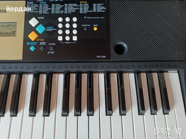 Синтезатор Yamaha YPT 220, снимка 5 - Синтезатори - 47024712