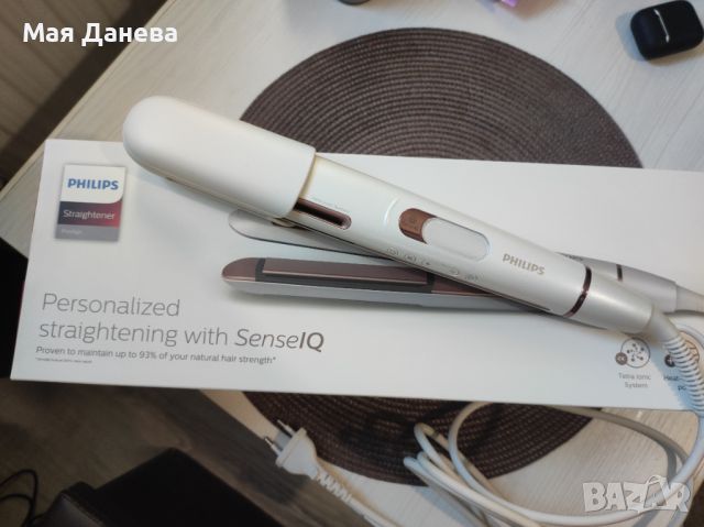 Преса за коса Philips SenseIQ, снимка 5 - Преси за коса - 46007261