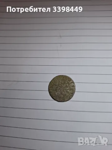 Стара сребърна монета 