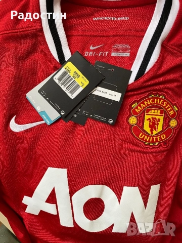 Оригинален домакински екип на Манчестър Юнайтед 2011 - 2012 Чичарито S, снимка 3 - Фен артикули - 51794950