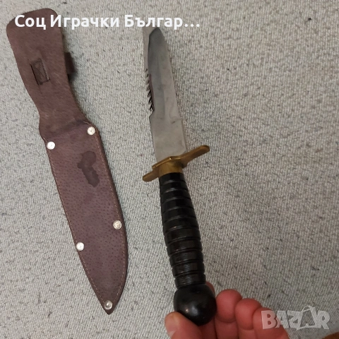 Стар Соц Български Ловен Нож , снимка 8 - Колекции - 53097574