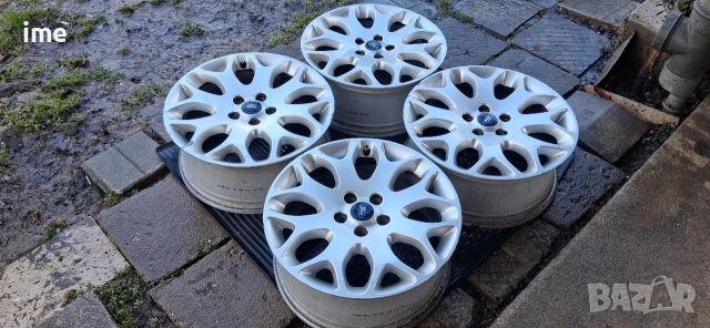4бр ляти джанти 7J17 ЕТ50. 5x108. OEM BM5J-1007-AA. Свалени са от Ford Fokus...., снимка 8 - Гуми и джанти - 53979100