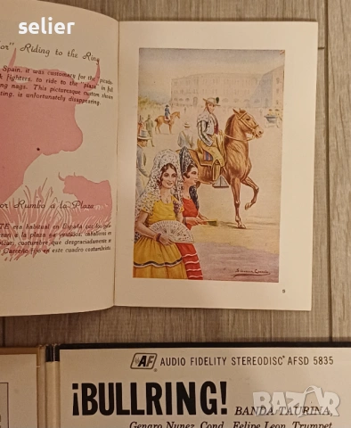 Banda Taurina ‎– ¡Bullring! Music Of The Bull Fight Ring, La Fiesta Brava Издание 🇺🇸 USA 1958г-GAT, снимка 6 - Грамофонни плочи - 53419717