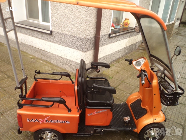 Електрически скутер за двама-с покрив!!!ТРАНСПОРТ, снимка 8 - Инвалидни скутери - 53571857