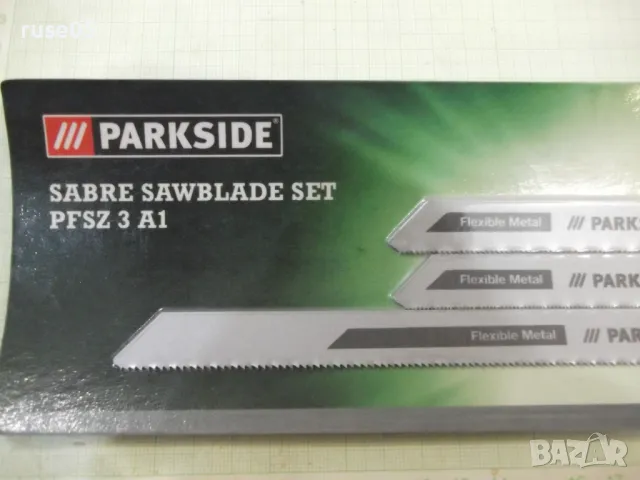 Комплект "PARKSIDE" ножове за саблен трион "PFSZ 3 A1" нов, снимка 3 - Други инструменти - 49238275