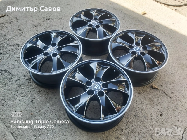 4 броя алуминиеви джанти за Toyota Yaris ( XP210) 15, снимка 7 - Гуми и джанти - 51942748