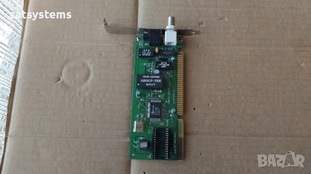 DAVICOM 05-01-0231-02 16-bit ISA Network Adapter Card , снимка 6 - Мрежови адаптери - 53404010