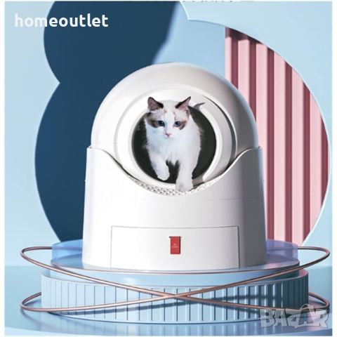 Котешка тоалетна, самопочистваща, LITTER BOX WOOF-2022, снимка 2 - За котки - 46510698