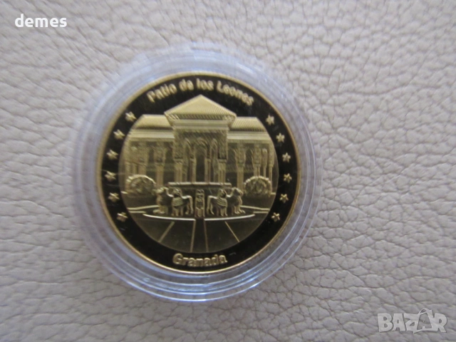 Испания, колекционерска монета,Гранада, Испания, UNC, снимка 4 - Нумизматика и бонистика - 53906733