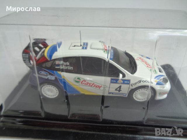 1:43 FORD FOCUS WRC ИГРАЧКА КОЛИЧКА РАЛИ МОДЕЛ , снимка 3 - Колекции - 46007625