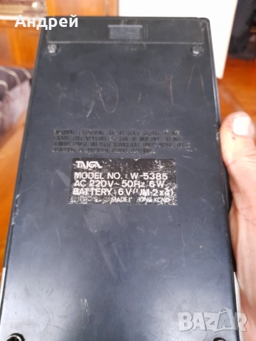 Стар касетофон Taiga W-5385, снимка 8 - Антикварни и старинни предмети - 53890129