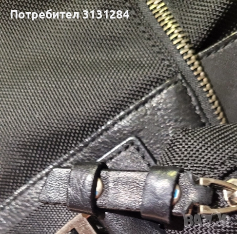 Piquardo маркова италианска пьтна чанта от кожа и плат Италия, снимка 9 - Чанти - 52712121