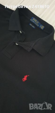 POLO Ralph Lauren Pique Cotton Custom Slim Fit Mens Size XL ОРИГИНАЛ! Мъжка Тениска!, снимка 1 - Тениски - 46390565